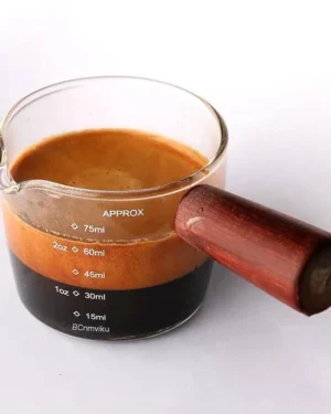 Espresso Measuring Cup Glass